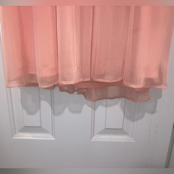 B. Darlin Stunning Retro Prom Dress Peach Color Size 9-10 - Picture 5 of 13